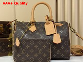 Louis Vuitton Speedy p9 Bandouliere 25 Reversible Monogram Calfskin Leather M2A579 Replica