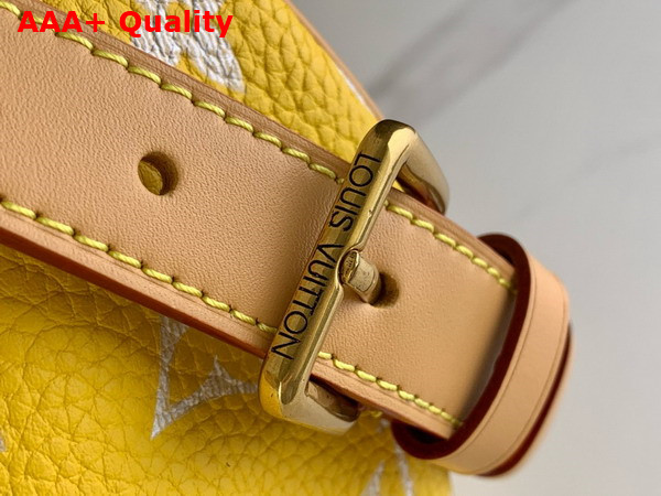 Louis Vuitton Speedy p9 Bandouliere 40 Yellow Soft Calfskin M24419 Replica