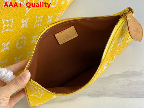 Louis Vuitton Speedy p9 Bandouliere 40 Yellow Soft Calfskin M24419 Replica