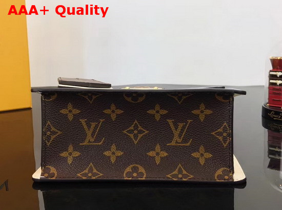 Louis Vuitton Spring Street in Bleu Jean Monogram Vernis Patent Leather M90373 Replica