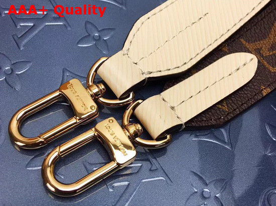 Louis Vuitton Spring Street in Bleu Jean Monogram Vernis Patent Leather M90373 Replica