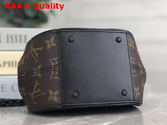Louis Vuitton Spring Summer 2020 Show Round Chain Clutch Bag Monogram and Monogram Reverse Canvas Replica