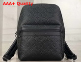 Louis Vuitton Sprinter Backpack in Black Monogram Shadow Cowhide Leather and Matte Black Hardware M44727 Replica