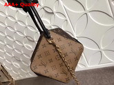 Louis Vuitton Square Bag Monogram Reverse Coated Canvas M43589 Replica