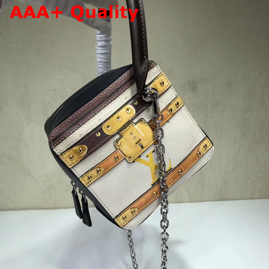 Louis Vuitton Square Bag in Printed Calf Leather Replica