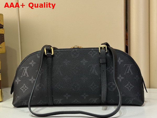 Louis Vuitton Squire East West Handbag in Boldly Black Calfskin Leather M3A167 Replica