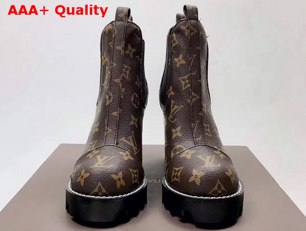 Louis Vuitton Star Trail Ankle Boot Monogram Canvas Replica