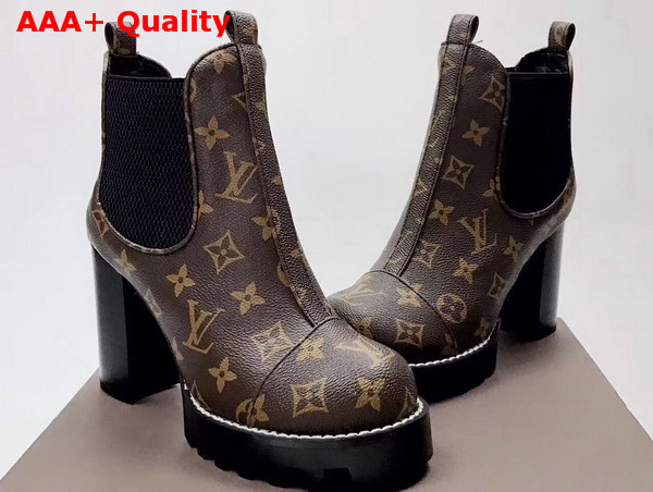Louis Vuitton Star Trail Ankle Boot Monogram Canvas Replica