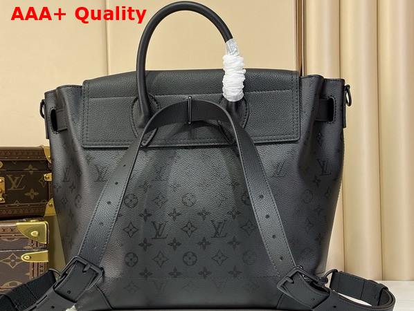 Louis Vuitton Steamer 30 in Monogram Midnight Coated Canvas M2A253 Replica
