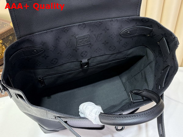Louis Vuitton Steamer 30 in Monogram Midnight Coated Canvas M2A253 Replica