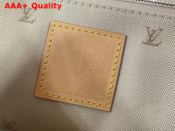 Louis Vuitton Steamer 40 Bag in Tan Suede Leather M26019 Replica