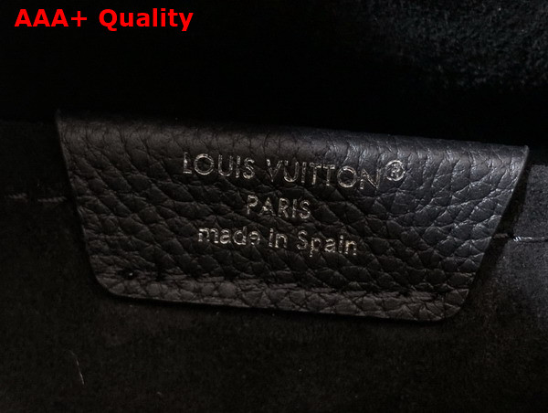 Louis Vuitton Steamer Backpack in Black LV Touch Calfskin Leather M27063 Replica