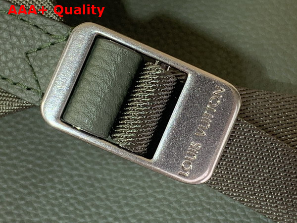 Louis Vuitton Steamer Backpack in Khaki Green LV Touch Calfskin Leather M26852 Replica