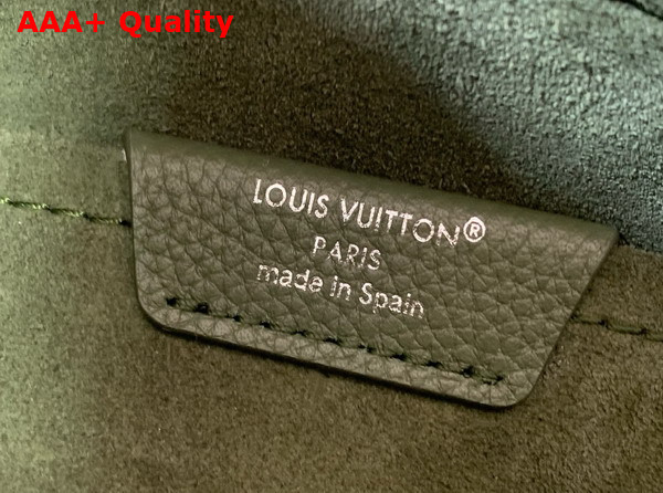 Louis Vuitton Steamer Backpack in Khaki Green LV Touch Calfskin Leather M26852 Replica