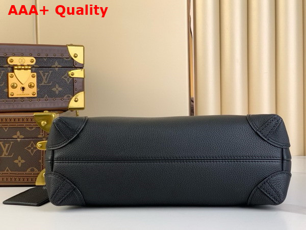 Louis Vuitton Steamer Crossbody Bag in Black LV Colorado Calfskin M11607 Replica