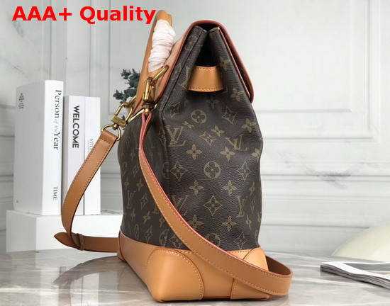 Louis Vuitton Steamer PM Monogram Canvas and Natural Cowhide Leather Replica