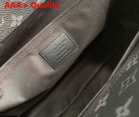 Louis Vuitton Steamer PM Monogram Eclipse Canvas with Matte Black Hardware M44731 Replica