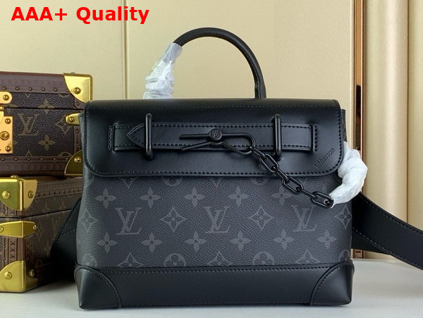 Louis Vuitton Steamer PM Monogram Eclipse Coated Canvas M46953 Replica