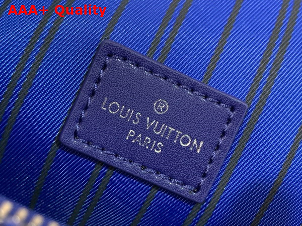 Louis Vuitton Steamer Wearable Wallet Indigo Blue Monogram Macassar Coated Canvas M12810 Replica