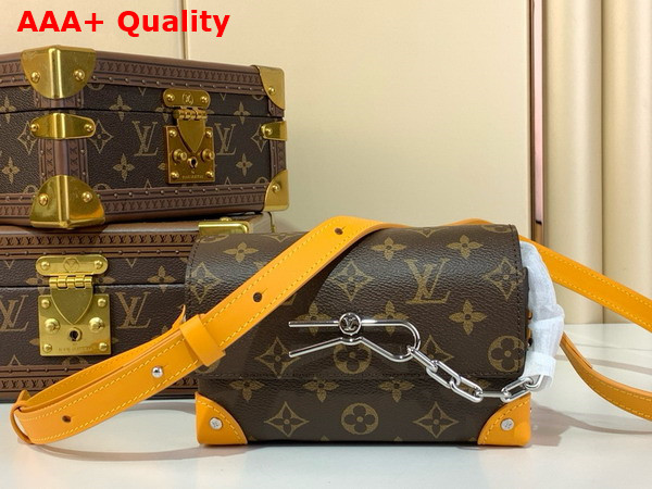 Louis Vuitton Steamer Wearable Wallet Safran Yellow Monogram Macassar Coated Canvas M12811 Replica