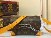 Louis Vuitton Steamer Wearable Wallet Safran Yellow Monogram Macassar Coated Canvas M12811 Replica