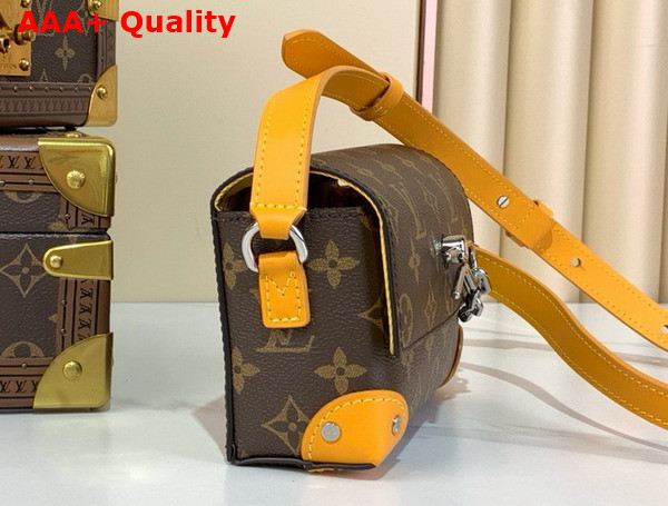 Louis Vuitton Steamer Wearable Wallet Safran Yellow Monogram Macassar Coated Canvas M12811 Replica