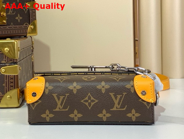Louis Vuitton Steamer Wearable Wallet Safran Yellow Monogram Macassar Coated Canvas M12811 Replica