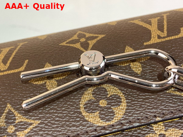 Louis Vuitton Steamer Wearable Wallet Safran Yellow Monogram Macassar Coated Canvas M12811 Replica