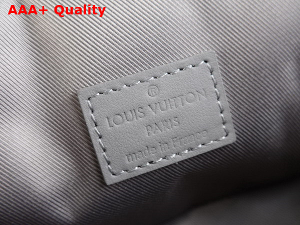Louis Vuitton Steamer Wearable Wallet in Gray Taurillon Monogram Leather Replica