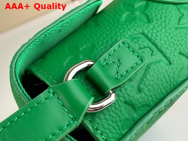 Louis Vuitton Steamer Wearable Wallet in Green Taurillon Monogram Cowhide Leather M82918 Replica