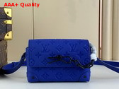 Louis Vuitton Steamer Wearable Wallet in Racing Blue Taurillon Monogram Cowhide Leather M82571 Replica