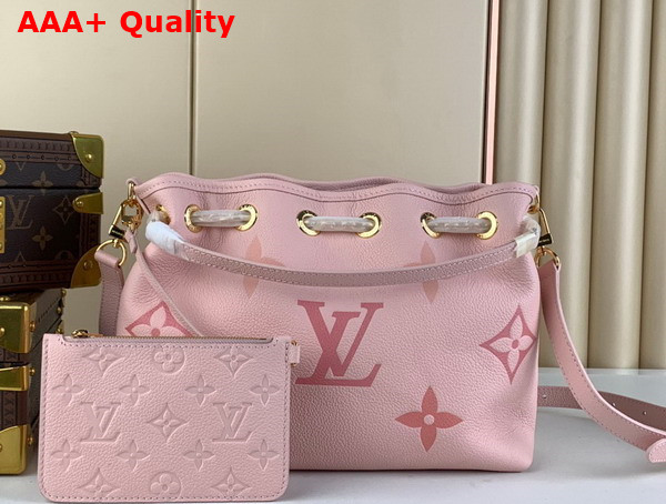 Louis Vuitton Summer Bundle Handbag in Rose Monogram Empreinte Leather M46492 Replica