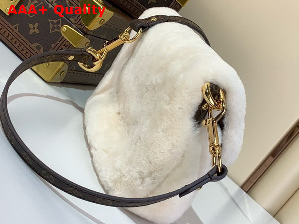 Louis Vuitton Sunset Bag in Cream Shearling M12097 Replica