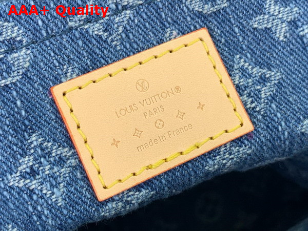 Louis Vuitton Sunset Handbag in Denim Blue Monogram Denim M46829 Replica