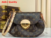 Louis Vuitton Sunset Handbag in Monogram Coated Canvas M13617 Replica