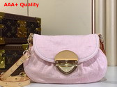 Louis Vuitton Sunset Handbag in Washed Pink Monogram Denim M13347 Replica