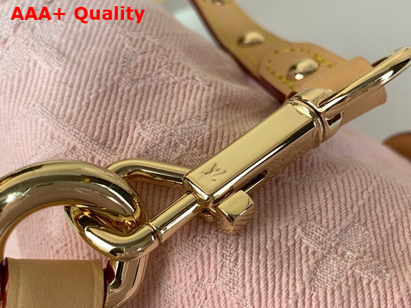 Louis Vuitton Sunset Handbag in Washed Pink Monogram Denim M13347 Replica