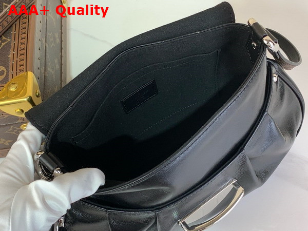Louis Vuitton Sunset Vibe Handbag in Black Lambskin Leather M12192 Replica