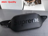 Louis Vuitton Supreme Collaboration Belt Bag in Black Epi Leather Replica