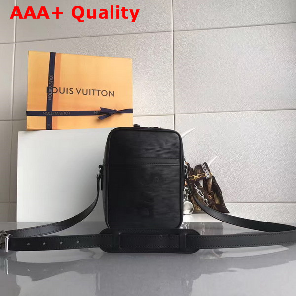 Louis Vuitton Supreme Messenger Black Epi Leather Replica