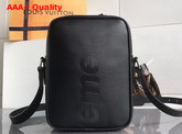 Louis Vuitton Supreme Messenger Black Epi Leather Replica