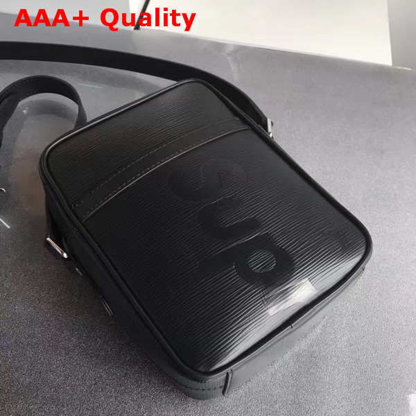 Louis Vuitton Supreme Messenger Black Epi Leather Replica