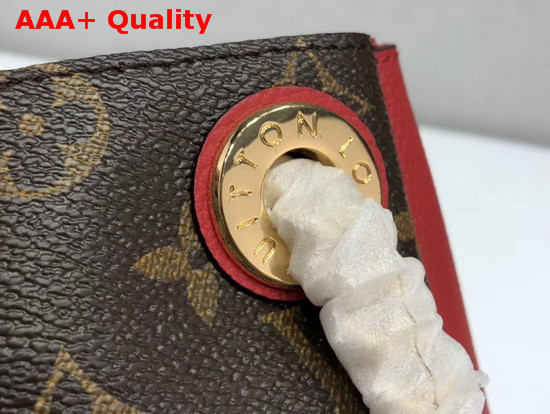 Louis Vuitton Surene BB Monogram Canvas with Cherry Grained Calf Leather M43776 Replica
