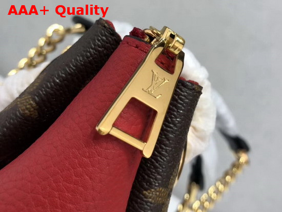 Louis Vuitton Surene BB Monogram Canvas with Cherry Grained Calf Leather M43776 Replica