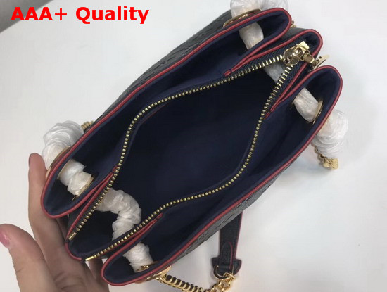 Louis Vuitton Surene BB Monogram Empreinte Marine Rouge M43750 Replica