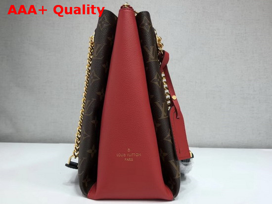 Louis Vuitton Surene MM Monogram Coated Canvas with Cherry Grained Calf Leather M43773 Replica