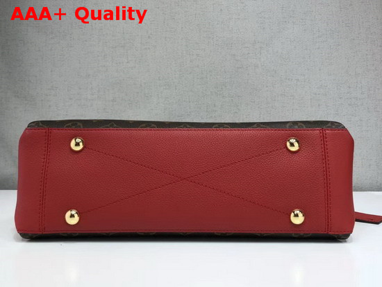 Louis Vuitton Surene MM Monogram Coated Canvas with Cherry Grained Calf Leather M43773 Replica