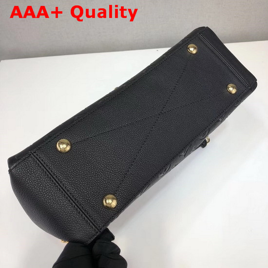 Louis Vuitton Surene MM Monogram Empreinte Leather Black M43758 Replica