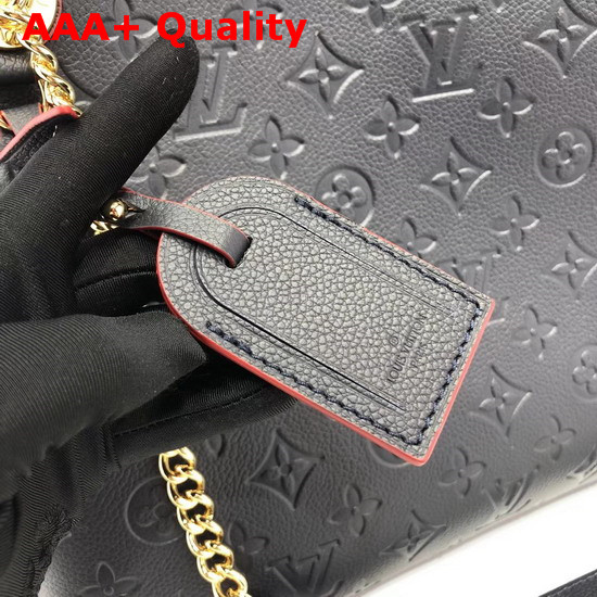 Louis Vuitton Surene MM Monogram Empreinte Leather Marine Rough M43759 Replica