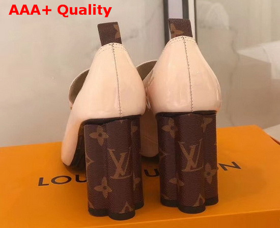 Louis Vuitton Swift Loafer Pink Glazed Calf Leather Replica